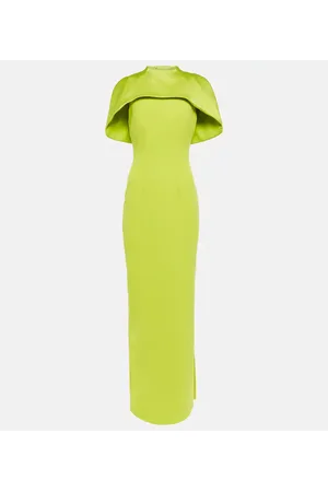 Safiyaa Kalika crÃªpe gown