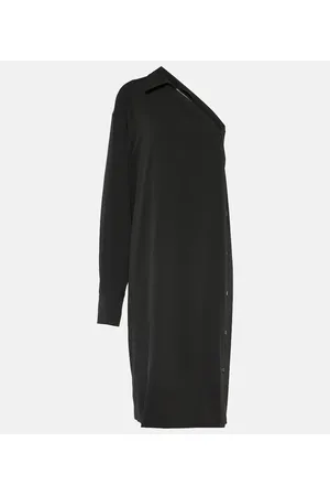 Sportmax Zurca silk georgette midi dress