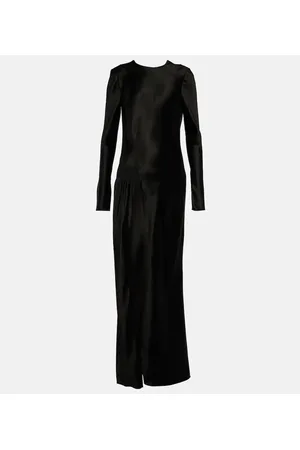 CHRISTOPHER ESBER Palladium satin gown