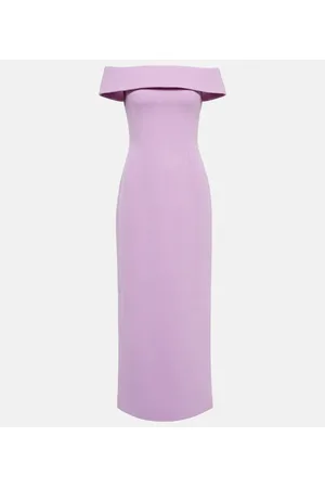 EMILIA WICKSTEAD Sandra wool maxi dress