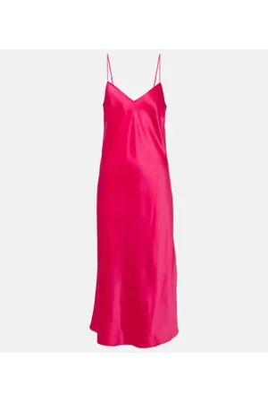 ERES Silk satin slip dress