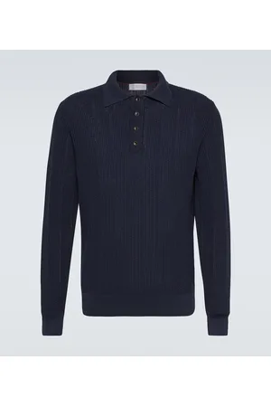 Brunello Cucinelli Cotton polo sweater