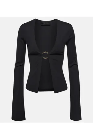 Louisa Ballou Cotton-blend cardigan