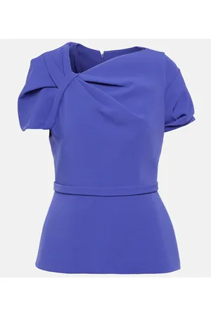 Safiyaa Cassiopeia crÃªpe top