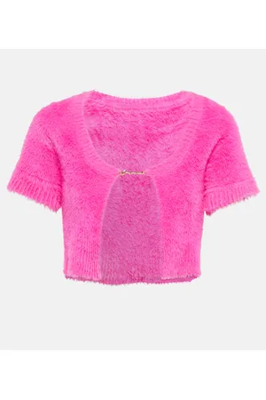 Jacquemus La Maille Neve cropped cardigan