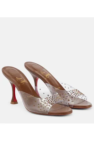 Christian Louboutin Nudes Degramule embellished mules