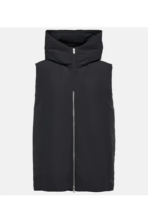 Jil Sander Oversized hooded down vest