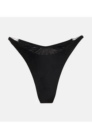 MUGLER Cutout bikini bottoms