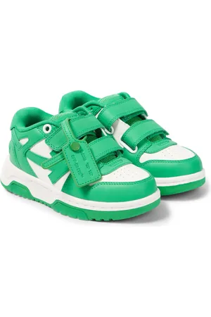 OFF-WHITE Out Of Office leather sneakers