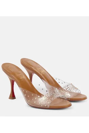 Christian Louboutin Nudes Degramule embellished mules