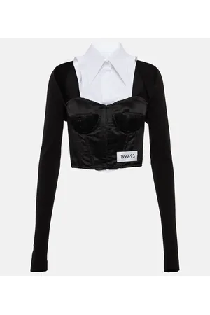 Dolce & Gabbana X Kim off-shoulder bustier top
