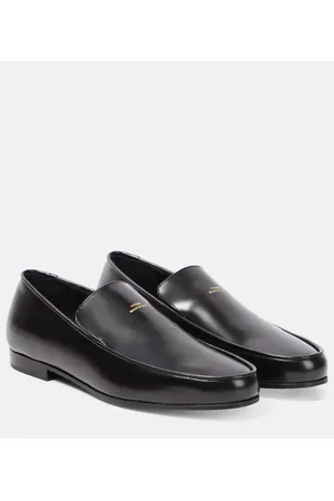 Totême The Oval leather loafers