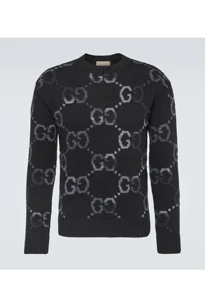 Gucci GG intarsia wool-blend sweater