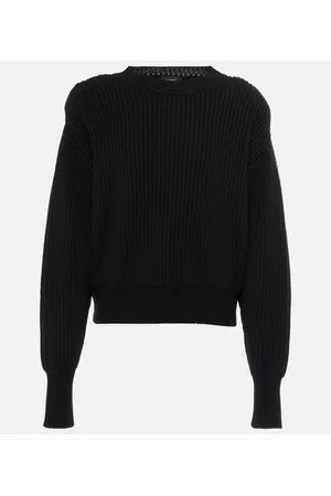 WARDROBE.NYC Ribbed-knit wool sweater