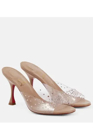 Christian Louboutin Nudes Degramule embellished mules