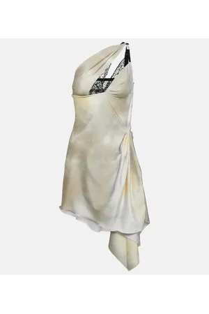 COPERNI Asymmetric jersey minidress