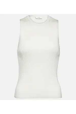 Vince Ribbed-knit tank top
