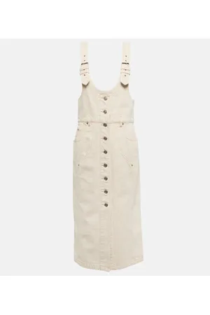 Marant Etoile Filipine denim mini dress