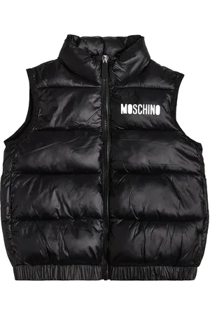 Moschino Printed puffer vest