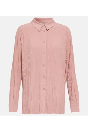 Max Mara Leisure Paio plissÃ© jersey shirt