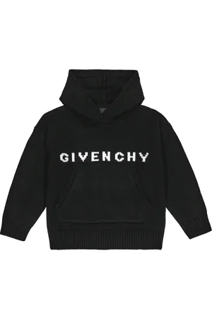 Givenchy Logo wool and cashmere hoodie