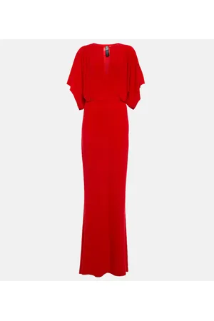 Norma Kamali Obie jersey maxi dress
