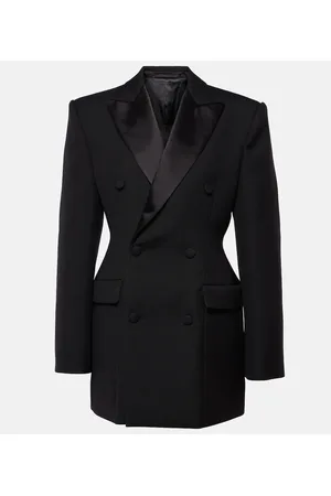 WARDROBE.NYC Wool blazer minidress