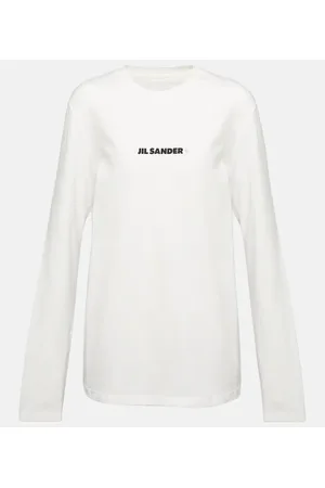 Jil Sander Logo cotton sweatshirt
