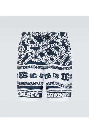 Dolce & Gabbana Printed swim trunks