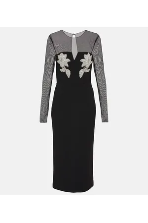 Rebecca Vallance Ginevra embellished midi dress