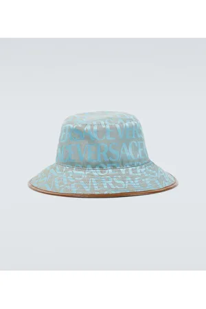 VERSACE Allover canvas bucket hat