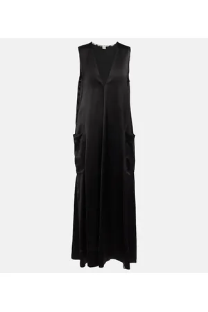 Totême Satin midi dress
