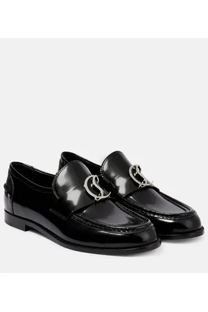 Christian Louboutin CL Moc leather loafers