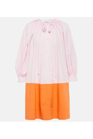 Lee Mathews Casey cotton poplin minidress