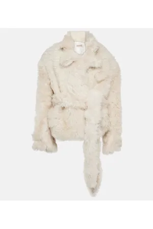 The Mannei Rioni oversized shearling jacket
