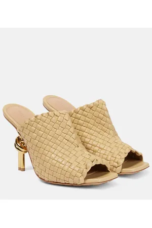 Bottega Veneta Knot leather mules