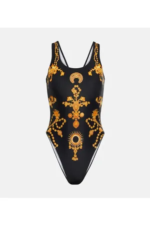 Marine Serre Printed swimsuit