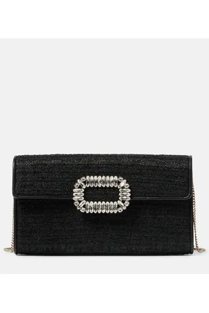 Roger Vivier Bouquet Mini tweed clutch