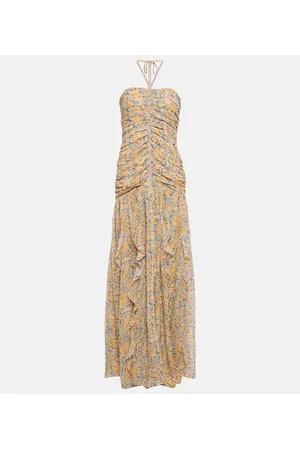 VERONICA BEARD Lucine paisley silk maxi dress