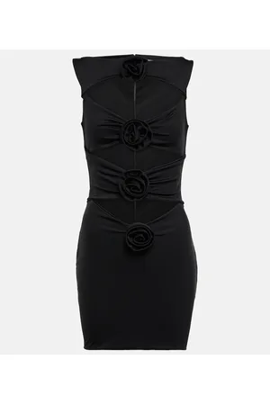 GIUSEPPE DI MORABITO Corsage cutout crÃªpe minidress