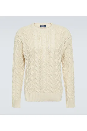 Ralph Lauren Cable-knit cotton-blend sweater