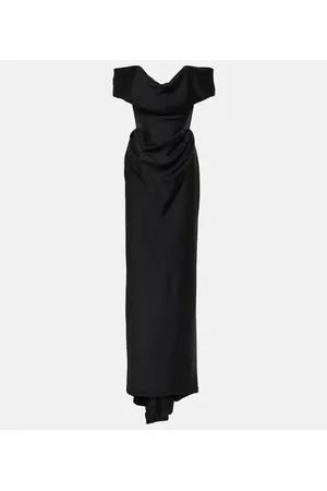 Vivienne Westwood Nova Cocotte crÃªpe satin gown
