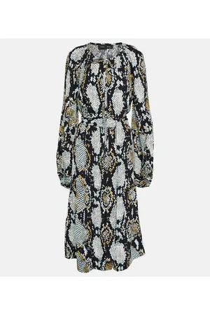 Proenza Schouler Printed jersey midi dress