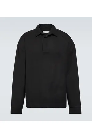 The Frankie Shop Dennis polo woven sweater