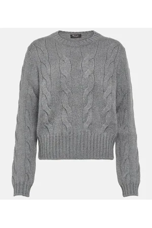 Loro Piana Cable-knit cashmere sweater
