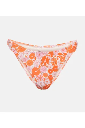 Reina Olga Brigitte printed bikini bottoms