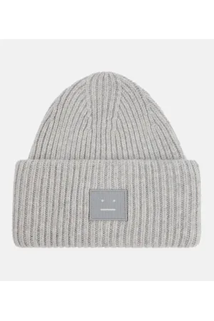 Acne Studios Pansy ribbed-knit wool beanie