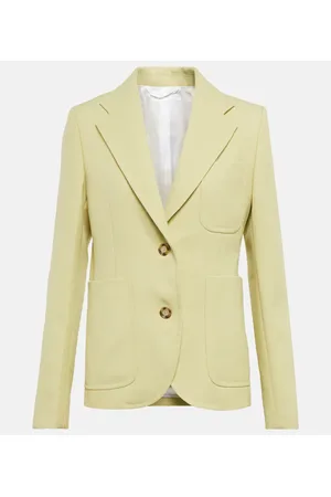 Victoria Beckham Single-breasted gabardine blazer
