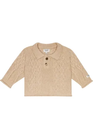 Donsje Reeder cable-knit cotton sweater