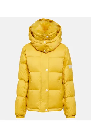 YVES SALOMON Shearling-trimmed down jacket